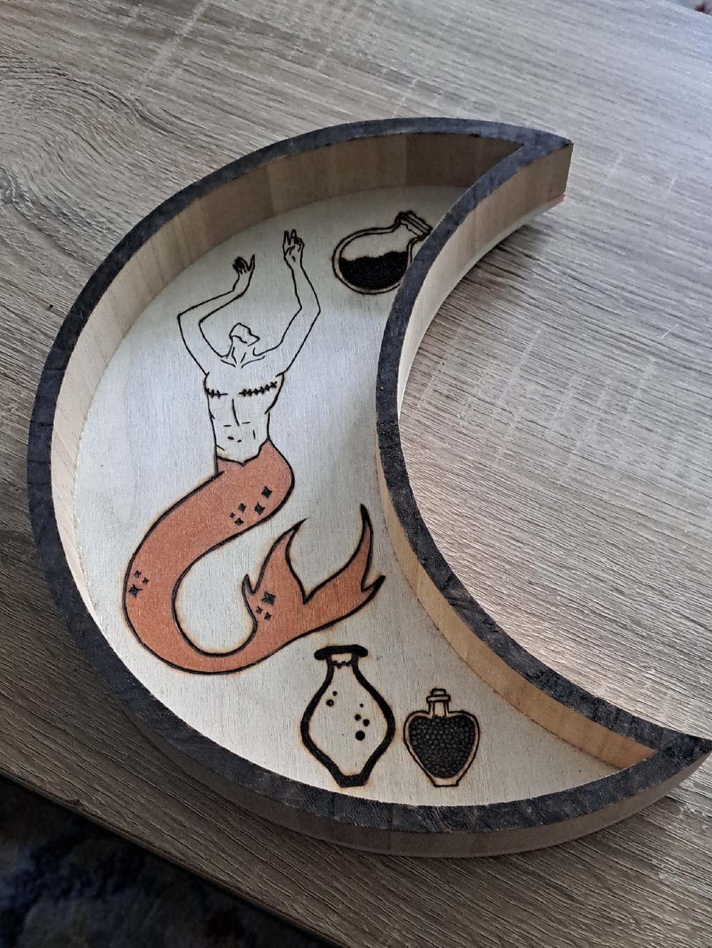 LGBTQ Mermaid Top Surgery Trinket Tray